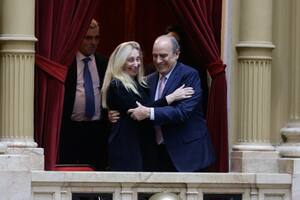 Karina Milei y Guillermo Francos