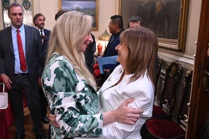 Karina Milei y Patricia Bullrich, principal espada del Gobierno en el Congreso
