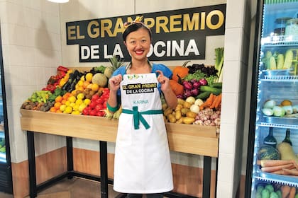 Karina se hizo popular en 2018 tras su participación en el reality televisivo El gran premio de la cocina