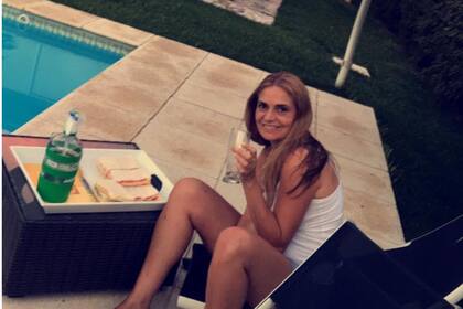 Karina y Hernán (el ph de la imagen) son fanáticos del verde y el relax