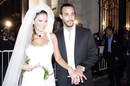 Karina y Leandro, la noche de su boda