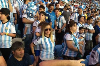 Karina y Sol en el Maracaná