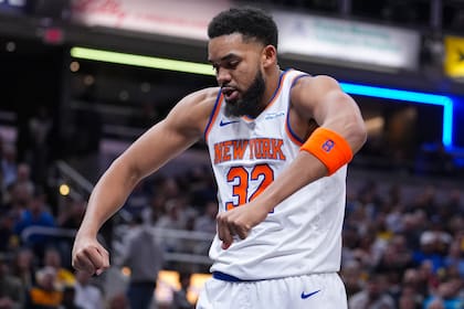 Karl-Anthony Towns, de los Knicks de Nueva York