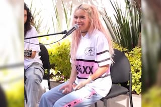 Karol G brindó un show en un hospital para niños con cáncer y emocionó a todos