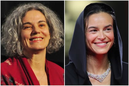 Kasia Smutniak (a la derecha) interpretará a María en la secuela de La pasión de Cristo, que contó para ese personaje con Mia Morgerstern