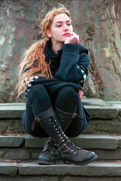 Kate en su juventud. Nació en una familia de artistas. Es hija de actores y sus hermanas trabajan en teatro y televisión