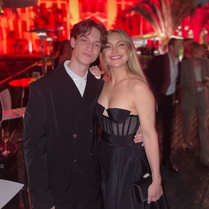 Kate Hudson junto a su hijo mayor Ryder