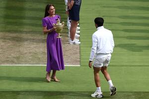 Kate Middleton le entregó el premio mayor al español Carlos Alcaraz.