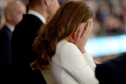 Kate Middleton totalmente triste luego de perder la final