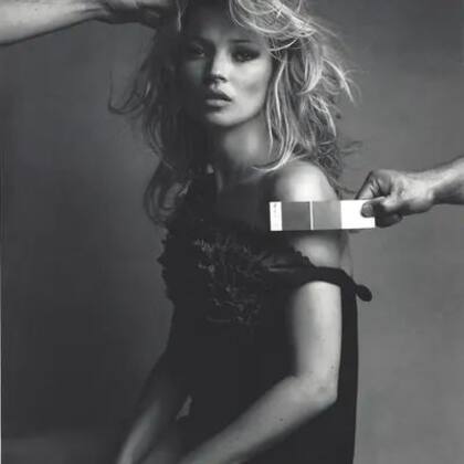 Kate Moss; foto de Patrick Demarchelier