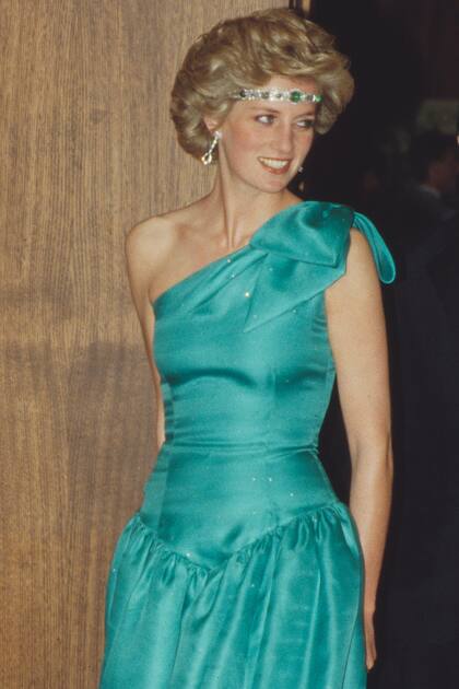 Kate volvió a homenajear a su suegra luciendo la gargantilla de esmeraldas que Diana usó en un viaje a Melbourne, en 1985.