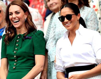 Kate y Meghan aparecieron en varios eventos juntas