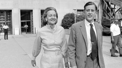 Katharine Graham y Ben Bradlee