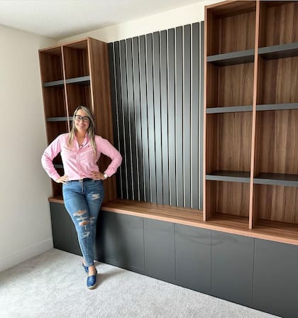 Katherin Fernández creó en 2017 Closet Detail, la exitosa empresa dedicada al armado de vestidores y clósets