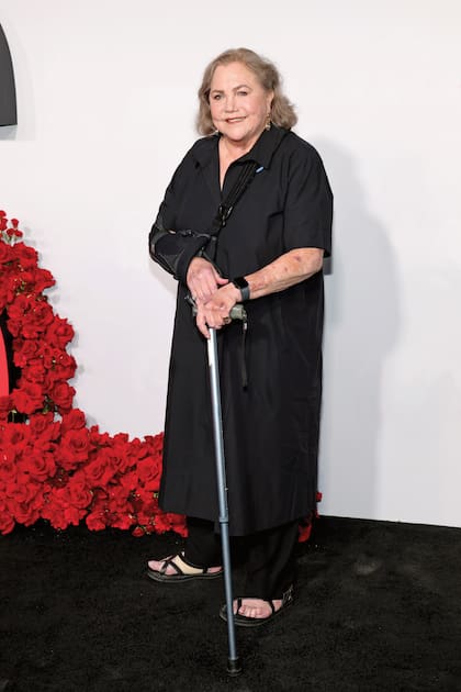 Kathleen en agosto
pasado, cuando
aún podía caminar
con un bastón