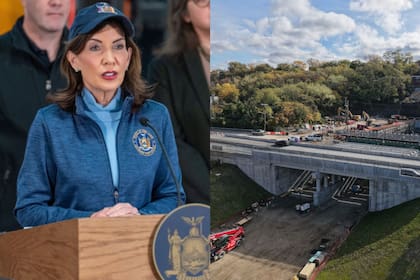 Kathy Hochul apuntó contra Trump por la falta de fondos federales a un proyecto clave en Nueva York