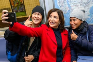 Quién va ganando las encuestas por la gobernación y por qué celebra Hochul