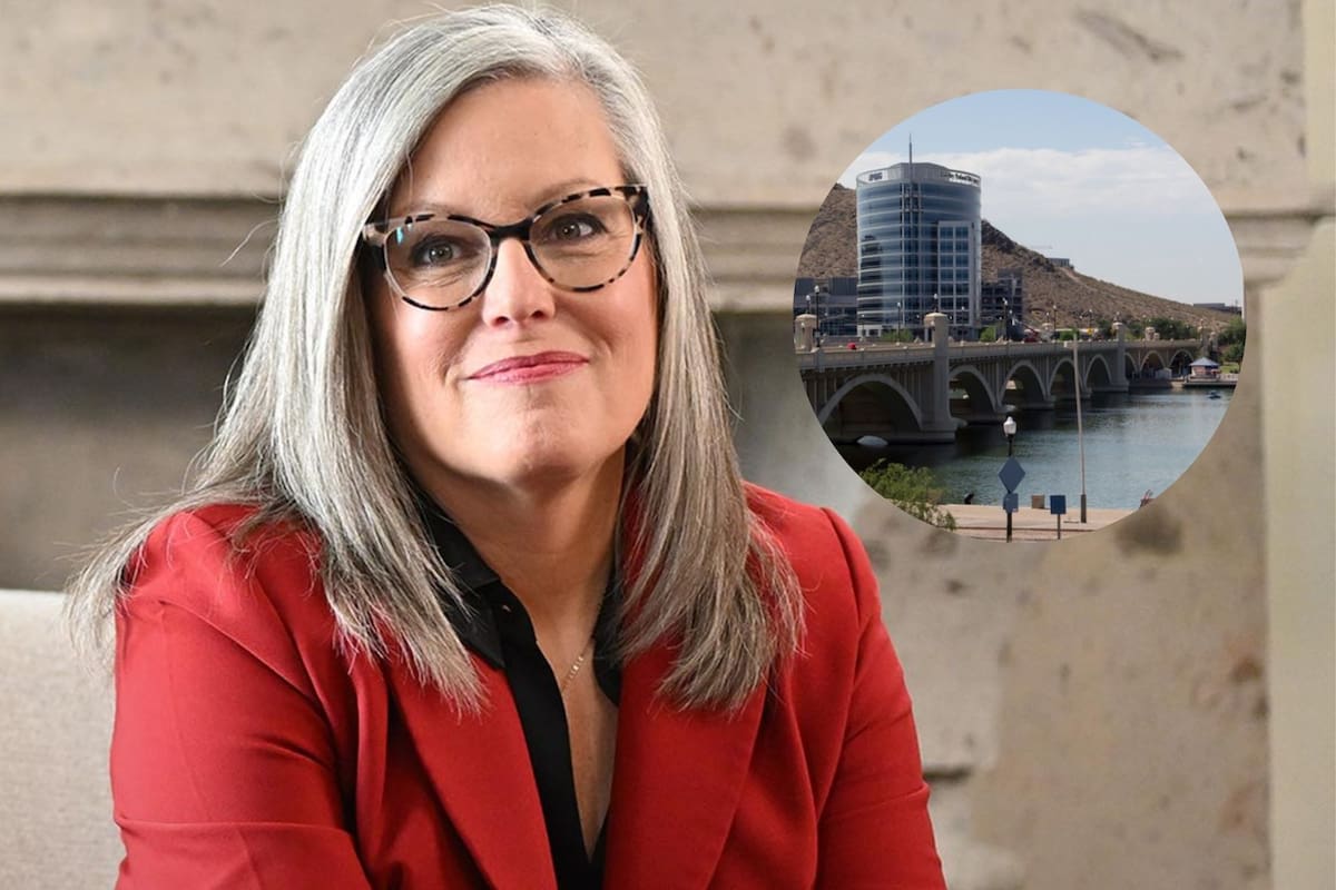 A cidade do Arizona onde Cathy Hobbs cresceu construiu seu próprio lago para evitar inundações