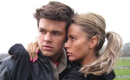 Katie Price y Leandro Penna cuando eran pareja (Foto: Archivo)