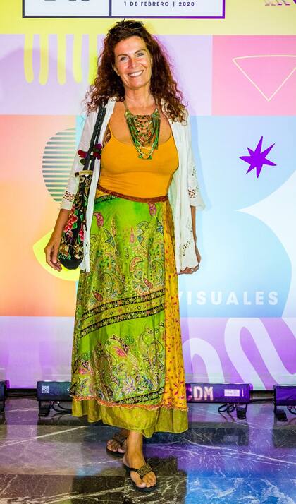 Katja Aleman en la apertura del Festival Internacional de Buenos Aires