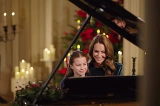 Un gesto familiar de Kate Middleton y su hija Charlotte emocionó en la antesala de Navidad