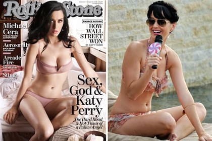 Katy, en la tapa de RS. Katy, al natural.