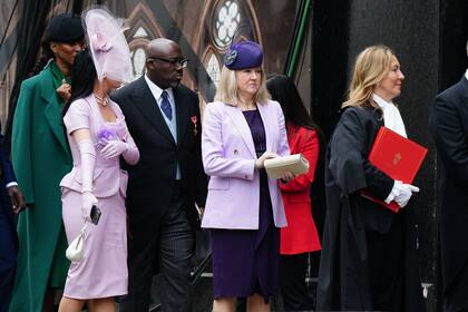Katy Perry es una de las invitadas a la coronación de Carlos III  (Photo by Jane Barlow / POOL / AFP)
