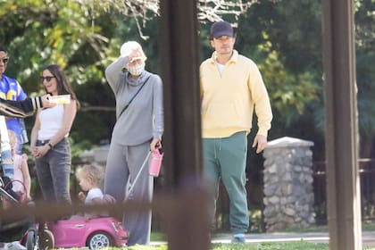 Katy Perry y Orlando llevaron a su hija al parque para disfrutar un tiempo en familia