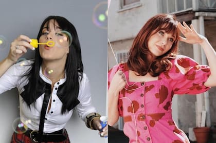 Katy Perry y Zooey Deschanel. La primera es una artista consumada y la segunda es una aclamada actriz con una interesante proyección musical.