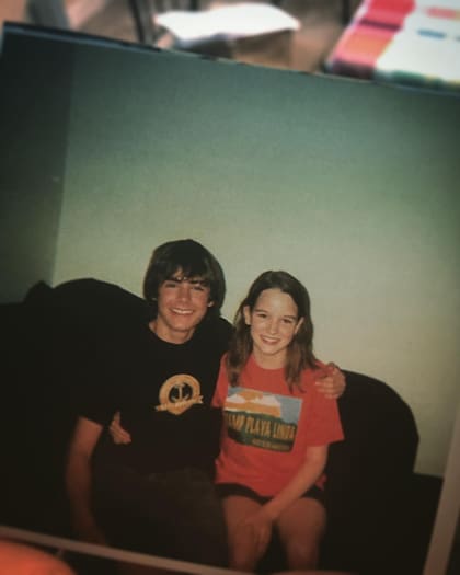 Kay Panabaker y Zae Efron en Summerland (Foto: Instagram/@kaypanabaker)