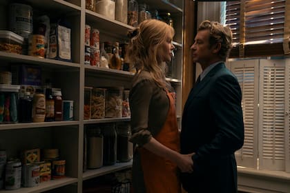 Kay Scarpetta (Nicole Kidman) y Benton Wesley (Simon Baker), en una escena de la serie