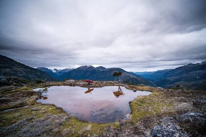 Newman, de 28 años, reveló: "Las condiciones en la Patagonia son un poco locas. En un minuto sale el sol, y de repente llueve o estás rodeado de nieve. Tuvimos mucha suerte con el clima pero realmente no es amigable"