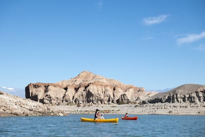 Kayak en el embalse de Rodeo