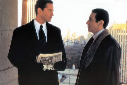Keanu Reeves y Al Pacino en El abogado del diablo (Foto: IMDb)