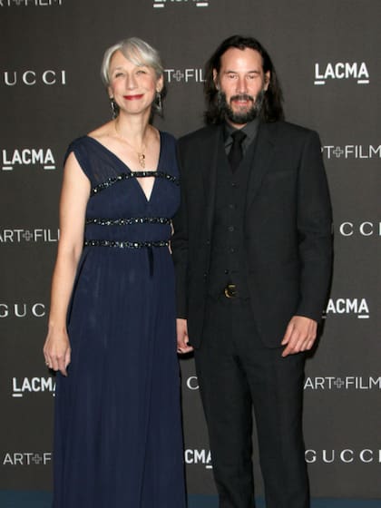 Keanu Reeves y Alexandra Grant, una pareja que se apoya mutuamente