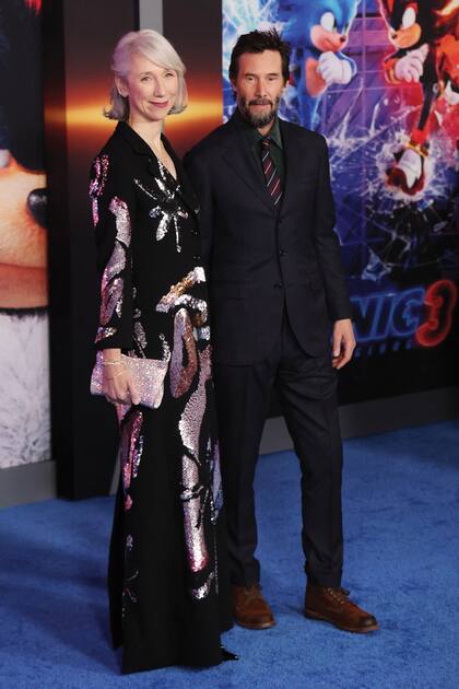 Keanu Reeves y la pintora Alexandra Grant
están juntos desde 2019, aunque no es común
verlos en eventos públicos.