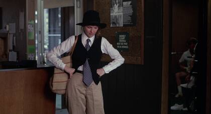 Keaton en una escena de Annie Hall