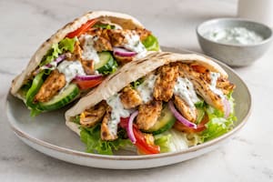 Kebab de pollo