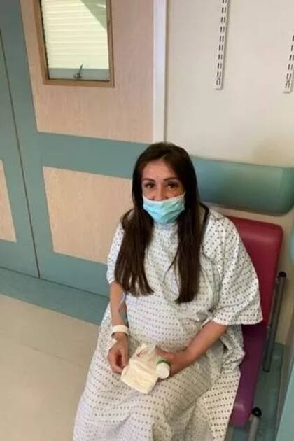 Keeley estuvo muerta por dos minutos mientras daba a luz a su hija Sophia