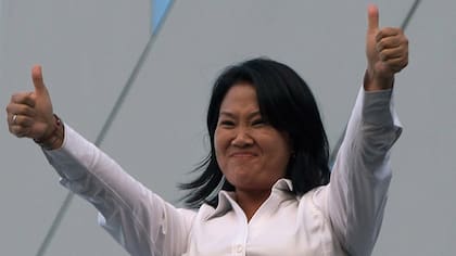 Keiko Fujimori, líder del movimiento político derechista fundado por su padre, el expresidente Alberto Fujimori