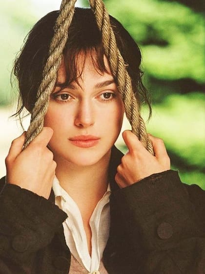 Keira Knightley en Orgullo y prejuicio