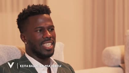 Keita Baldé admitió que salió con Wanda Nara, pero que fue un error