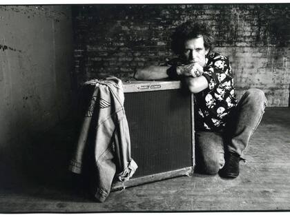 Keith Richards en 1992 en pleno auge de su disco "Main Offender"
Foto: Claude Gassian