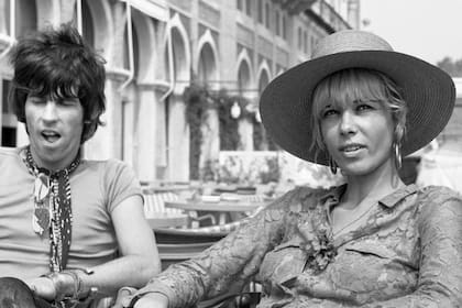 Keith Richards y Anita Pallenberg