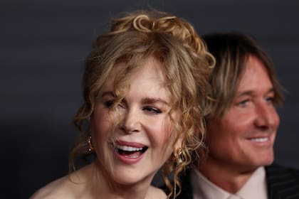 Nicole Kidman pasó un momento divertido durante la presentación de Expats en Sydney. Junto a ella, su marido, Keith Urban