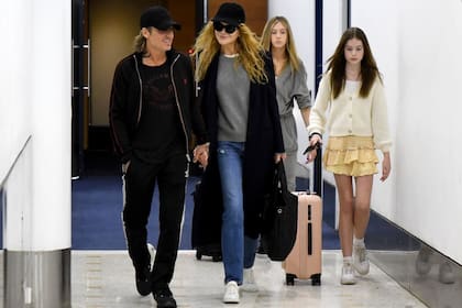 Keith Urban, Nicole Kidman y las dos hijas de la pareja