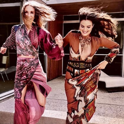 Kelly junto a su hija Shane