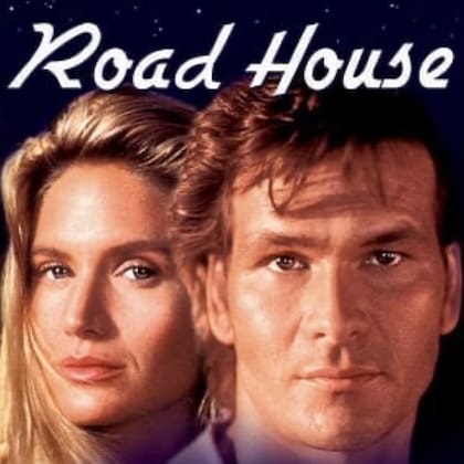 Kelly Lynch y Patrick Swayze en Road House