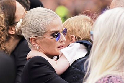 Kelly Osbourne con su hija Sidney Wilson