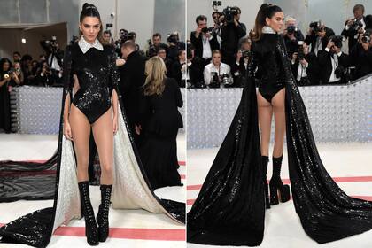 Kendall Jenner en la MET Gala 2023 (Archivo)